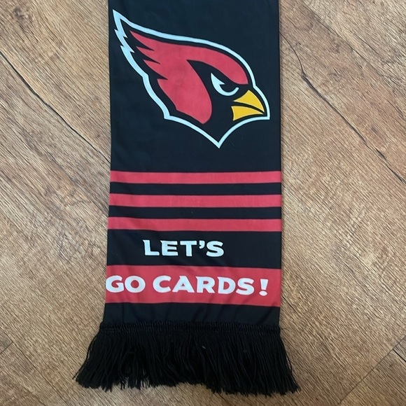 Arizona Cardinals “RISE UP RED SEA” “LET’S GO CARDS!” with. Black fringe. - Picture 6 of 7